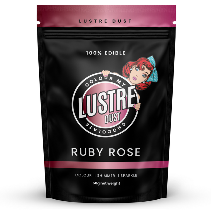 RUBY ROSE 100% Edible Lustre Dust