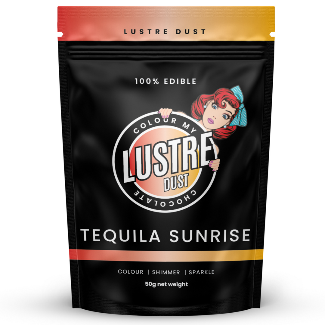 TEQUILA SUNRISE 100% Edible Lustre Dust