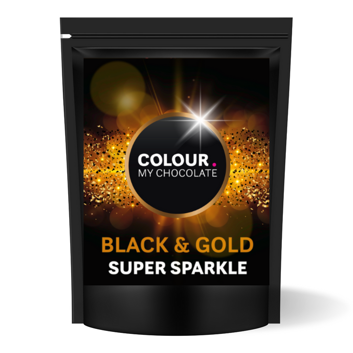 Black & Gold Super Sparkle