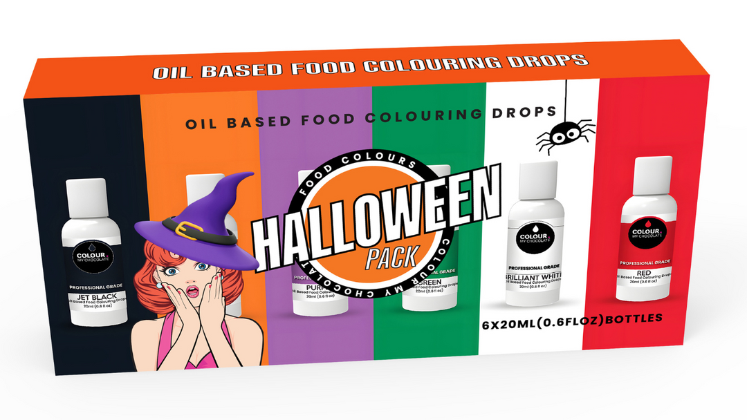 HALLOWEEN PACK Oil Based Food Colouring Drops