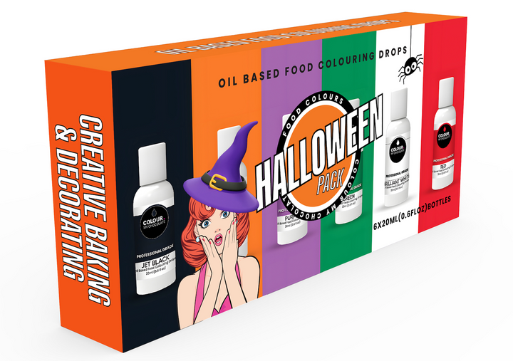 HALLOWEEN PACK Oil Based Food Colouring Drops