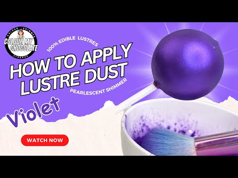 VIOLET 100% Edible Lustre Dust