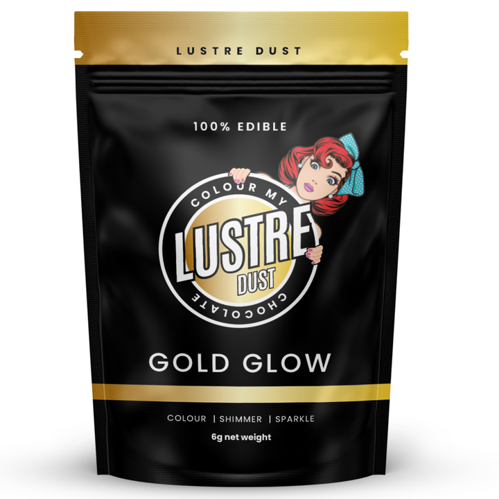 lustre dust gold glow 